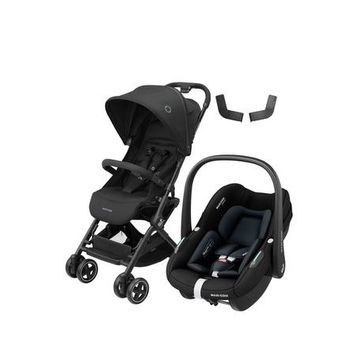 Maxi-Cosi Lara2-Pebble S Tek Elle Katlanabilen Ultra Kompakt Seyahat Sistem Black Bebek Arabası