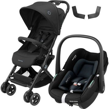 Maxi-Cosi Lara2-Pebble S Tek Elle Katlanabilen Ultra Kompakt Seyahat Sistem Black Bebek Arabası