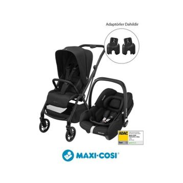 Maxi-Cosi Leona 2 Cabriofix I-Size Seyahat Sistem Black Bebek Arabası