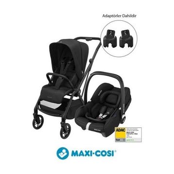 Maxi-Cosi Leona 2 Cabriofix I-Size Seyahat Sistem Black Bebek Arabası