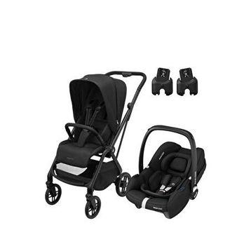 Maxi-Cosi Leona 2 Cabriofix I-Size Seyahat Sistem Black Bebek Arabası