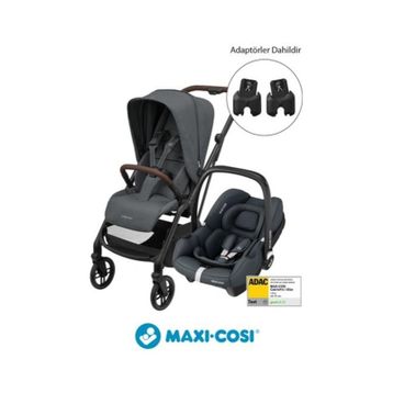 Maxi-Cosi Leona 2 Cabriofix I-Size Seyahat Sistem Graphite Bebek Arabası