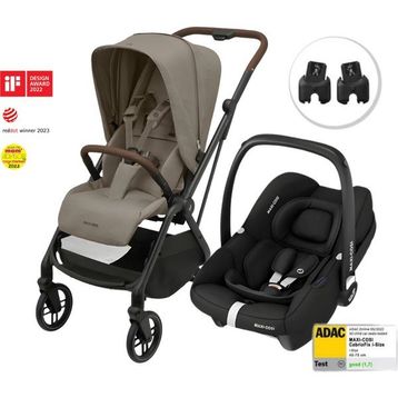 Maxi-Cosi Leona 2 Cabriofix I-Size Seyahat Sistem Truffle Black Bebek Arabası