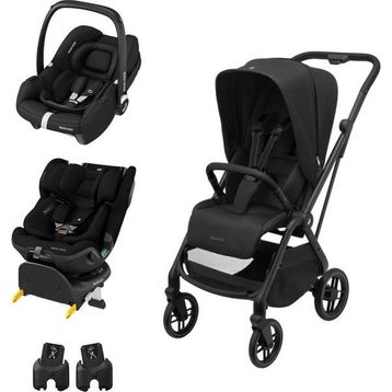 Maxi-Cosi Leona2 Black Seyahat Sistem Bebek Arabası + Emerald 360 Pro Oto Koltuğu