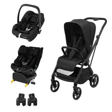 Maxi-Cosi Leona2 Black Seyahat Sistem Bebek Arabası + Emerald 360 Pro Oto Koltuğu