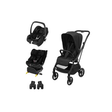 Maxi-Cosi Leona2 Black Seyahat Sistem Bebek Arabası + Emerald 360 Pro Oto Koltuğu
