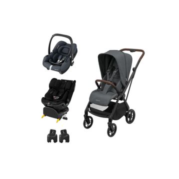 Maxi-Cosi Leona2 Graphite Seyahat Sistem Bebek Arabası + Emerald 360 Pro Oto Koltuğu