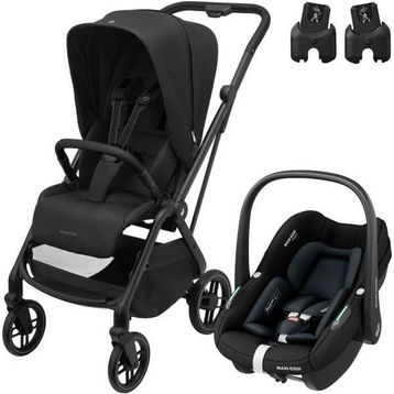 Maxi-Cosi Leona2 Pebble S Seyahat Sistem Black Bebek Arabası