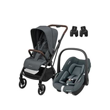 Maxi-Cosi Leona2 Pebble S Seyahat Sistem Graphite Bebek Arabası