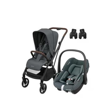 Maxi-Cosi Leona2 Pebble S Seyahat Sistem Graphite Bebek Arabası