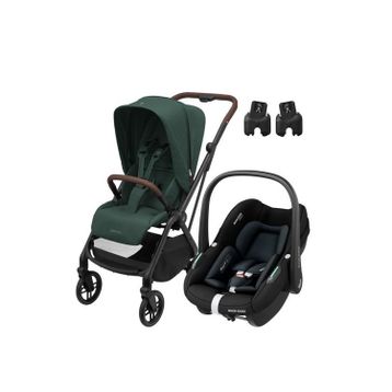 Maxi-Cosi Leona2 Pebble S Seyahat Sistem Green Black Bebek Arabası