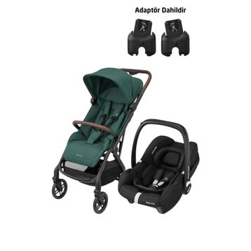 Maxi-Cosi Soho Cabriofix I-Size Ana Kucaklı Ultra Kompakt Seyahat Sistem Green-Black Bebek Arabası