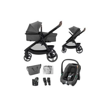 Maxi-Cosi Zelia S Trio 2 Cabriofix I-size Ana Kucaklı 3'ü 1 Arada Seyahat Sistem Dark Grey Bebek Arabası