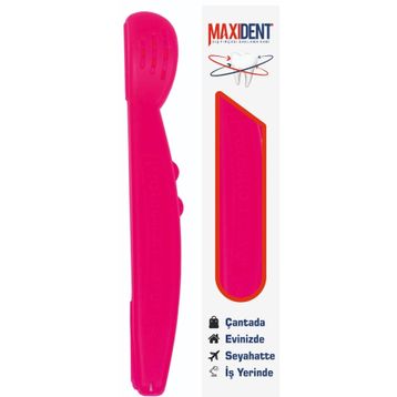 Maxident Pembe Diş Fırçası Saklama Kabı
