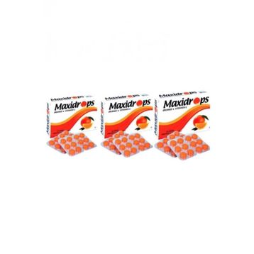 Maxidrops Portakal Vitamin C 3x24 Pastil