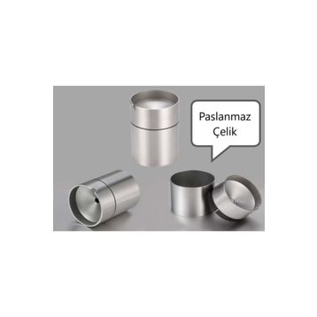 Maxiflow 9 cm Paslanmaz Dekoratif Küllük