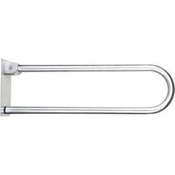 Maxiflow Paslanmaz Krom 32 mm Tutamak Mafsallı Hareketli Engelli Tutunma Barı