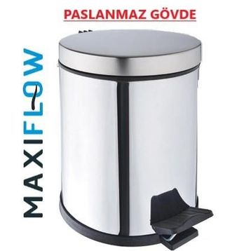 Maxiflow Standart Pedallı 5 lt Çöp Kovası