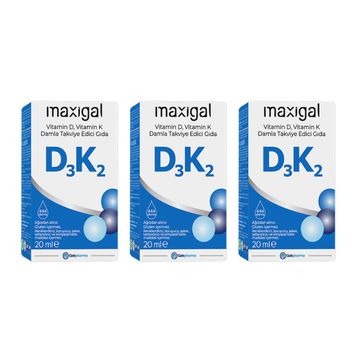 Maxigal Vitamin D3 K2 3x20 ml Damla