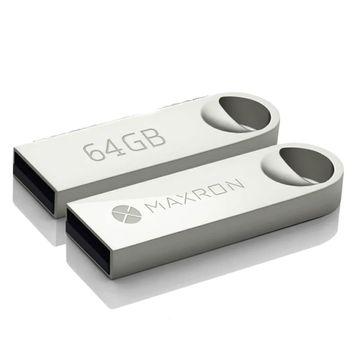 Maxron 64 GB Metal Gövde Ömür Boyu Garantili Güvenli USB Flash Bellek