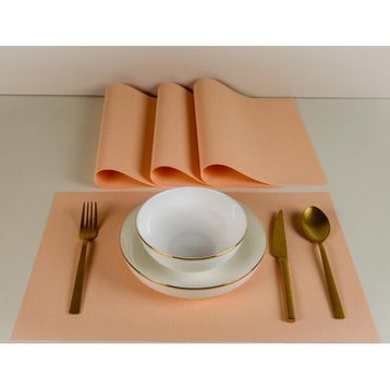 Maxstyle Harmony Citrus 4 Parça 30X45 cm Amerikan Servis Seti