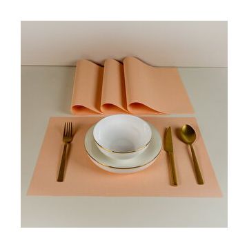 Maxstyle Harmony Citrus 4 Parça 30X45 cm Amerikan Servis Seti