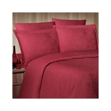 Maxstyle Jakarlı Reyka Bordo Double Nevresim Takımı