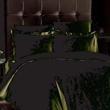Maxstyle Jakarlı Saten Reyka Lila Double Nevresim Takımı
