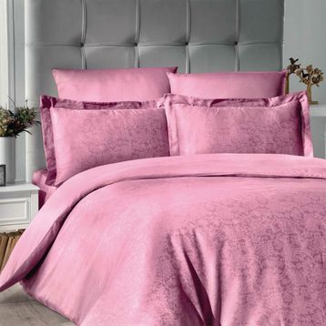 Maxstyle Jakarlı Saten Reyka Terra Double Nevresim Takımı
