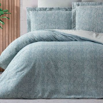 Maxstyle Law Lyocell Mavi Çift Kişilik Nevresim Takımı