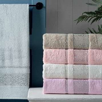 Maxstyle Nirvana Bamboo Gri 70X140 cm Havlu