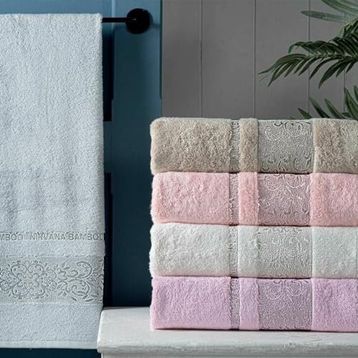 Maxstyle Nirvana Bamboo Gri 70X140 cm Havlu