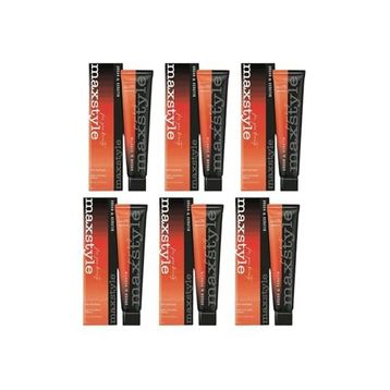 Maxstyle SPS460 Argan ve Keratin 2025/07 Kumral Oksidansız 6x60 ml Saç Boyası