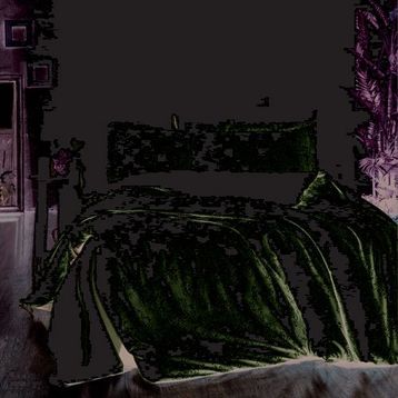 Maxstyle Vintage Lyocell Mürdüm Çift Kişilik Nevresim Takımı