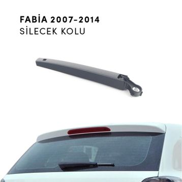 Maxtel 1T0955707C Skoda Fabia 2 Combi 2007-2014 Arka Cam Silecek Kolu Kapağı Silgisi Takımı