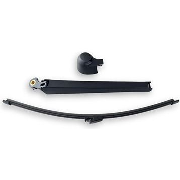 Maxtel 1T0955707C Skoda Fabia 2 Combi 2007-2014 Arka Cam Silecek Kolu Kapağı Silgisi Takımı