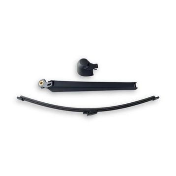 Maxtel 1T0955707C Skoda Fabia 2 Combi 2007-2014 Arka Cam Silecek Kolu Kapağı Silgisi Takımı