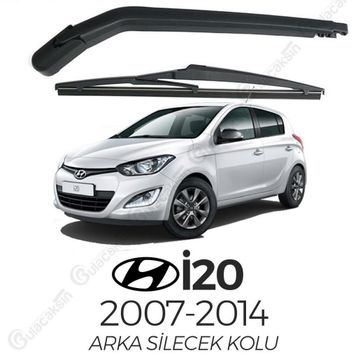 Maxtel 2007-2011 Hyundai i20 Arka Silecek Kolu ve Silecek Seti