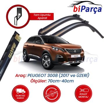 Maxtel Peugeot 3008 2017 ve Üzeri Muz Silecek Takımı