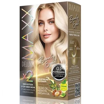 Maxx Deluxe 10.0 Açık Sarı Set Saç Boyası