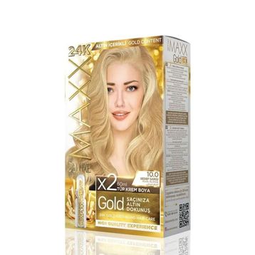 Maxx Deluxe 10,0 2 Adet Gold Saç Boyası