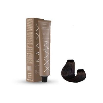 Maxx Deluxe 5.0 Açık Kahve 4x60 ml Tüp Krem Saç Boyası + 4 Adet Sıvı Oksidan
