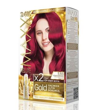 Maxx Deluxe 5 65 2 Adet Gold Saç Boyası