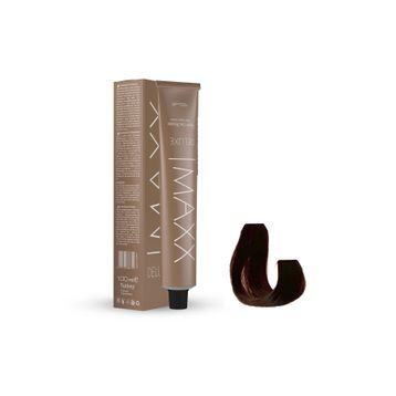 Maxx Deluxe 6.37 Bronz Kahve 60 ml Tüp Krem Saç Boyası + Sıvı Oksidan