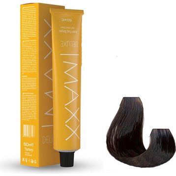 Maxx Deluxe 7.1 Küllü Kumral 4x60 ml Saç Boyası + 4 Adet Sıvı Oksidan