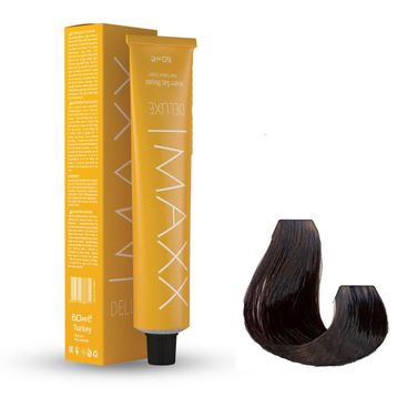 Maxx Deluxe 7.1 Küllü Kumral 60 ml Tüp Saç Boyası + Sıvı Oksidan