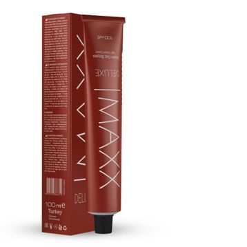 Maxx Deluxe 7.44 Bakır Cazibe 60 ml Tüp Saç Boyası + Sıvı Oksidan