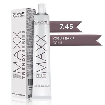 Maxx Deluxe 7.45 Yoğun Bakır 60 ml Tüp Krem Saç Boyası