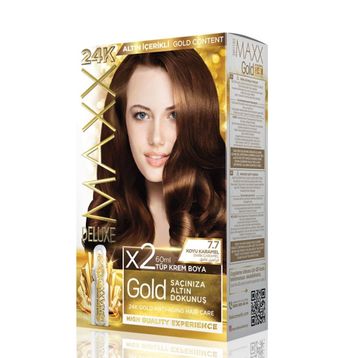 Maxx Deluxe 7,7 2 Adet Gold Saç Boyası