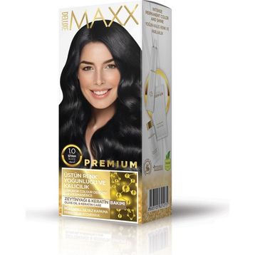 Maxx Deluxe Premium 1.0 Siyah Set Saç Boyası